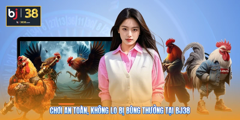 Trang Chủ BJ3838 19 Chơi an toàn, không lo bị bùng thưởng tại BJ38