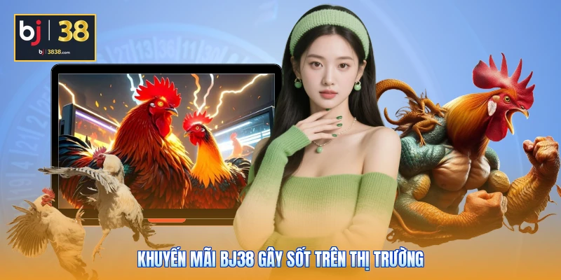 Trang Chủ BJ3838 18 Khuyến mãi BJ38 gây sốt trên thị trường