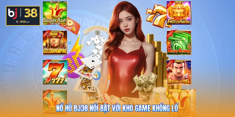 Nổ Hũ BJ38 - Bí Kíp Săn Jackpot X10.000 Lần Cho Thành Viên 1 Nổ hũ BJ38 nổi bật với kho game khổng lồ
