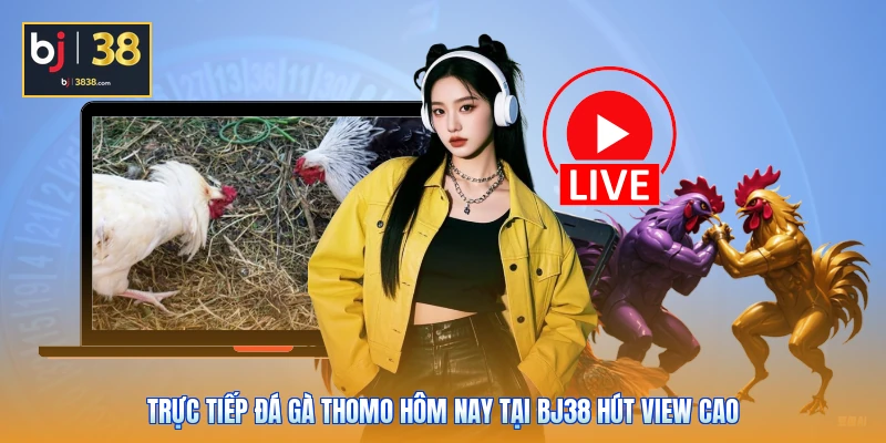 Trực Tiếp Đá Gà Thomo Hôm Nay - Gay Cấn Đến Phút Cuối 2 Trực tiếp đá gà Thomo hôm nay tại BJ38 hút view cao