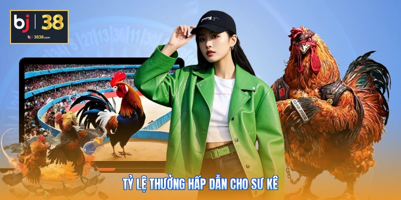 Đá Gà WS168 BJ38 - Đấu Trường Trực Tuyến #1 Cực Kịch Tính 3 Tỷ lệ thưởng hấp dẫn cho sư kê